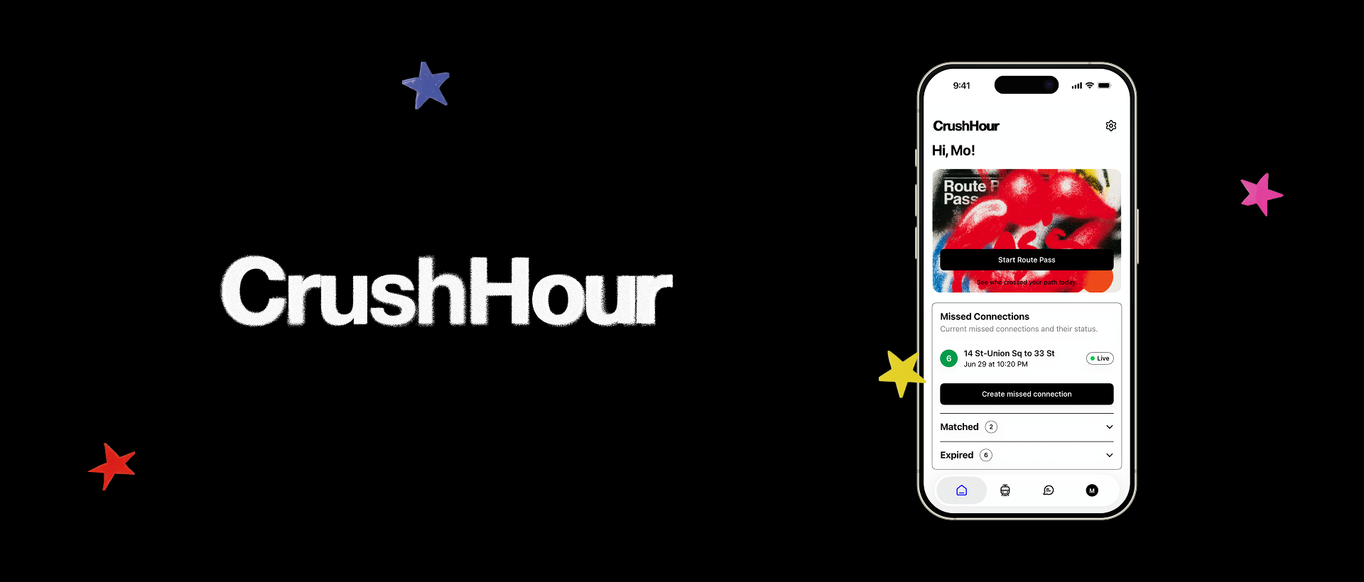 CrushHour website hero
